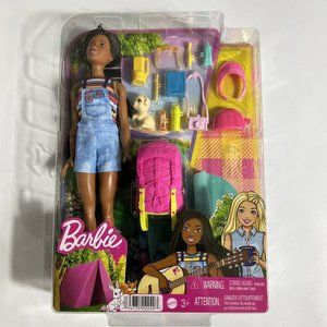 Barbie It Takes Two Brooklyn Doll With Camping Accessories & Dog
